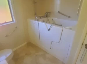 Carmel Bathroom Remodel for Senior Citizens 02 300x219